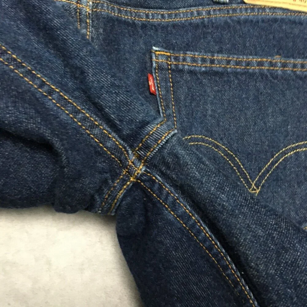 Levis‎ Mens 505 Straight Fit Blue Jeans size 40x32 Cotton Denim Pants